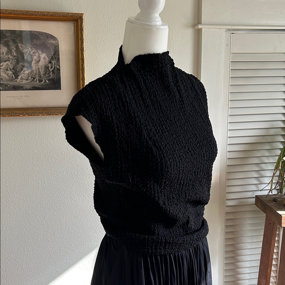 Zara mock neck top